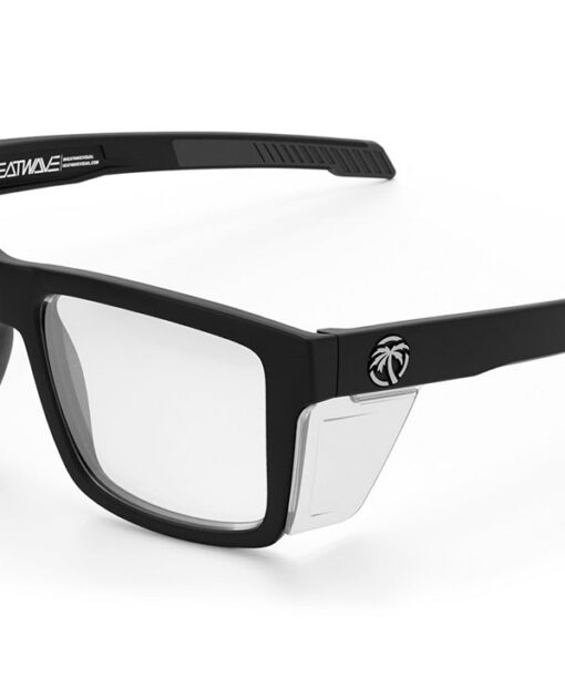 Performance Vise black frame clear lens with side shields