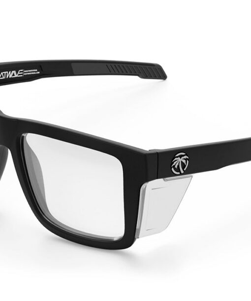 Performance XL Vise black frame clear lens with side shields